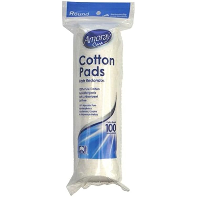 Pure Cotton Rounds for Baby Care And Makeup Care and An Essential for Any Household, 100 Count