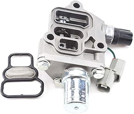 15810-PLR-A01 15810PLRA01 VTEC Solenoid Spool Valve With Gasket Compatible with 2001-2005 Civic 1.7L