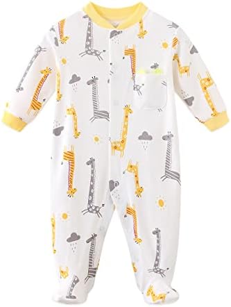 Unisex Baby Clothes for Boys Girls Cotton Newborn Girl Boy Onesie Infant Long Sleeve Romper Cute Newborn Outfit