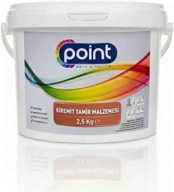 KİREMİT TAMİR MALZEMESİ - İç/Dış Cephe Çatlak Tamir Malzemesi (2,5 Kg) (Kırmızı)
