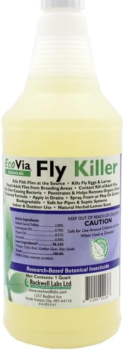Rockwell Labs - EcoVia Fly Killer - 32oz