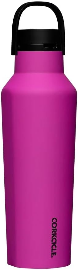 Corkcicle Classic Sport Canteen 20 oz Triple Insulated Bottle, Berry Punch
