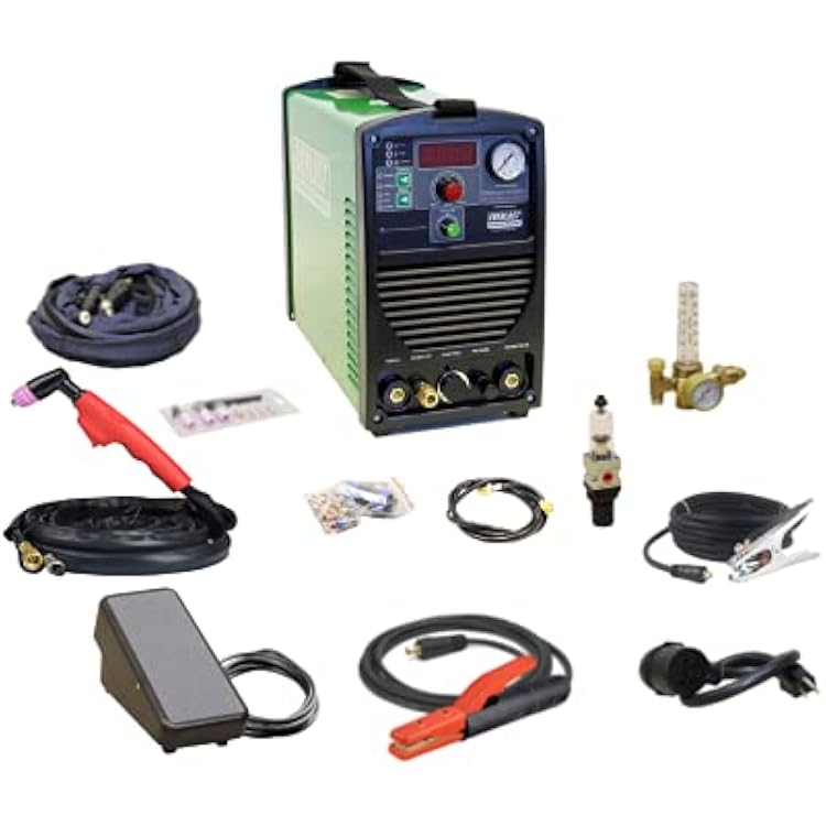 SuperUltra 206Si 200 Amp TIGStick 50 Amp Plasma Cutter Multi Process Combo Welder Dual Voltage 110v220v
