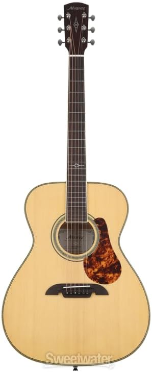Alvarez MF60 Herringbone Masterworks Series Acoustic Guitar - Natural