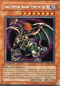 Yu-Gi-Oh! - Chaos Emperor Dragon - Envoy of The End (IOC-000) - Invasion of Chaos - Unlimited Edition - Secret Rare