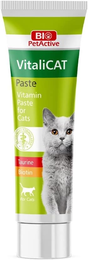 Bio PetActive Vitalicat Kediler İçin Vitamin, Macun (Paste), 100 ml