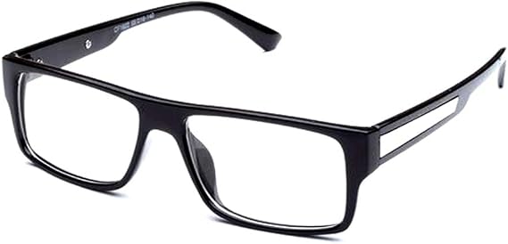 Newbee Fashion - Casual Simple Squared Durable Frames Design Clear Eye Glasses Geek