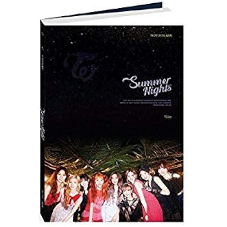 Twice - [Summer Nights] 2nd Special Album C Ver CD1p PosterOnPhotobook6PhotoCard2p PostExtra Photocards Set K-POP Sealed