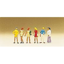 Female Teenagers (6) HO Scale Preiser Models