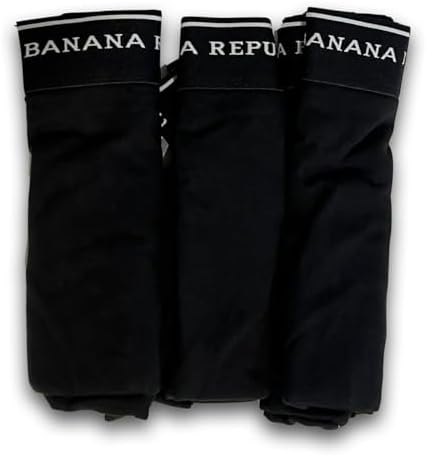 Banana Republic Mens 3 Pack Set Boxer Briefs MEDIUM Boxer Brief Underwear Trunk Trunks