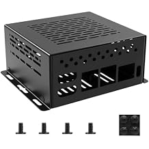Geekworm X1500-C2 Metal Case for Raspberry Pi CM5 and X1500/X1501 IO Carrier Board