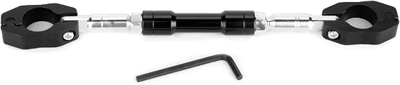Motorcycle Balance Handlebar, Universal Adjustable Aluminium Alloy Motorcycle Balance Cross Handlebar Strengthen Lever Bar for universal motorcycle