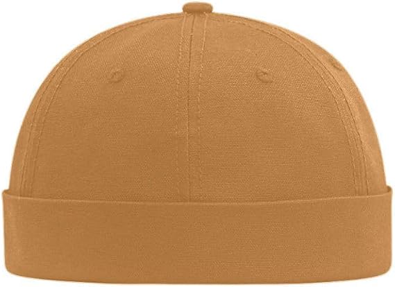 Docker Cap XXL Brimless Hat Oversize Retro No Brim Hats Plus Size Snapback Beanie