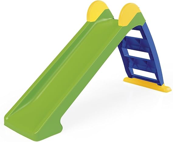 DOLU: My First Garden Slide: Yellow-Green-Blue - Waterslide Hose Attachment, Indoor/Outdoor, Plastic, 52.4 x 17.7 x 28.4, Toddler & Kids Ages 2+