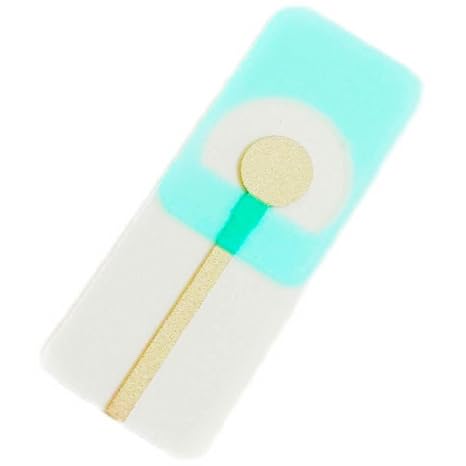 Single Silver Electrode, Screen Printing Electrode, SPE Electrode, Electrochemical Reagent Kit, Silver Reference Electrode, PET Base (10)