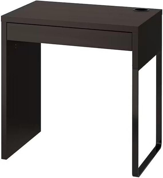 Ikea Micke Desk, Black Brown