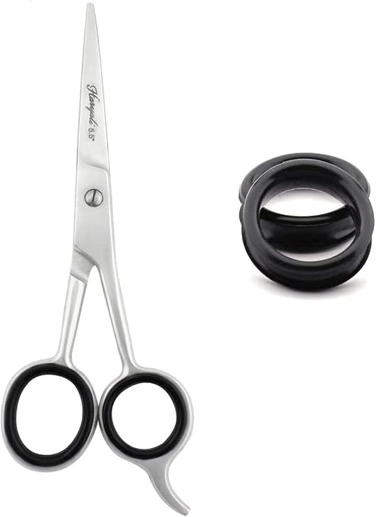 Haryali London Professional Hairdressing Scissor for Barber, Hairdressers Stainless Steel Hair Cutting Shears - for Salon Barbers, Men, Women, Children and Adults