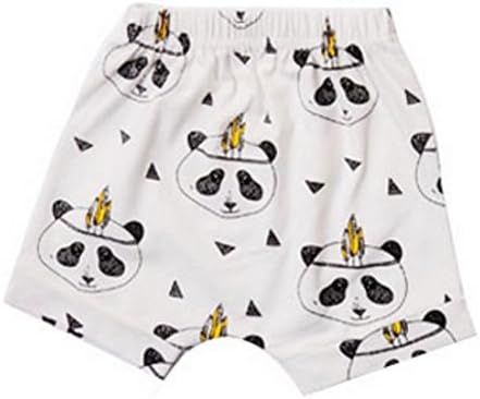 BIGBUY Summer Baby Pineapple Printed Cotton Shorts Harem Pants for 0-4 Years Old