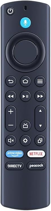 OEM Replacement Voice Remote Control Compatible with All Toshiba Smart TV Edition with Prime Video,Netflix, Direct TV, Peacock APPS