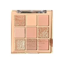 Eyeshadow Long Lasting Neutral Eye Shadow Makeup Glitter Smooth Eye Shadow Makeup Naturing-Looking (01, One Size)