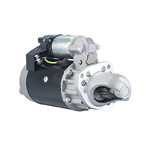 RAREELECTRICAL New Starter Motor Compatible with John Deere Tractor 410 B C 450G 510 B C 610C 710 B C D Se01421 Se501415 Ty6613 9702800-397 028000-3970