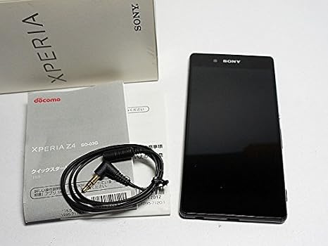Sony docomo Xperia Z4 SO-03G Black