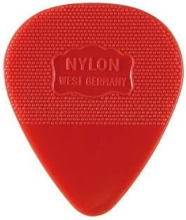 Guitar Pick Red Medium marked W. Germany