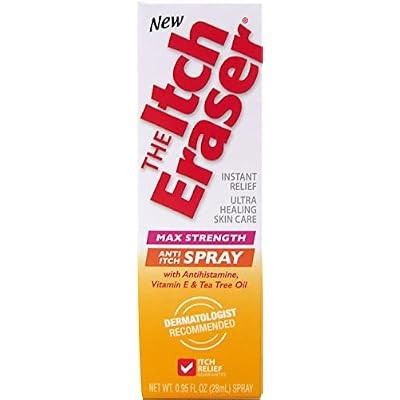 Tenders The Itch Eraser Spray Max Strength 0.95oz 4 Pack