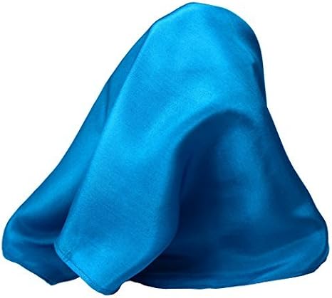 Royal Silk Fine Royal Blue 100% Silk Pocket Square Full-Sized 16"x16"