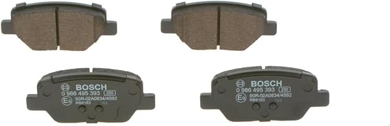 Bosch Fren Balatası, Arka Fiat Egea (2016 ve sonrası) 100(W) x 17.4(T) x 42.4(H) mm 986495393 BP1766