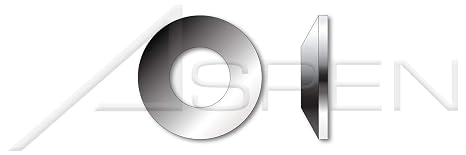 (200 pcs) M10, OD=20mm, THK=1mm, DIN 2093, Metric, Conical Disc Spring Washers, 301 Stainless Steel