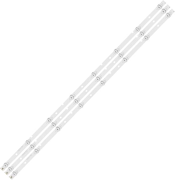 CHEWYZ 6pcs LED Strip Compatible with Hisense 40'' TV JL.D40081330-003BS-M H40M2100C H40M2600 JHD400DF-E31 40H3C1 40H3B Sharp LC-40LB480U (Color : 3pcs)