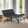 Adjustable Bed Frame Queen Size with Remote, Electric Bed Base with Massage Head & Foot Incline, Wireless Remote, Two Types of USB Ports: Type-A and Type-C, LED Night Light | Adjustable Legs