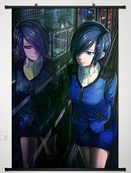 Tokyo Ghoul Wall Scroll Poster Fabric Painting Anime Touka Kirishima 71 L