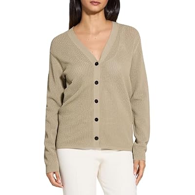 Theory Womens Pointelle Cardi