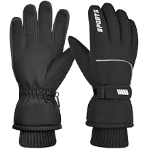 Unisex Waterproof Winter Gloves Touchscreen,Windproof Thermal Ski Gloves for Men Women, Warm for Snowboarding, Hiking, Running,Outdoor Activities