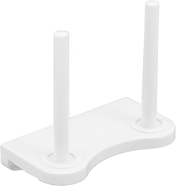 Double Column Spool Holder,Plastic Thread Spool Holder Sewing Machine Thread Stand Sewing Projects Support for 811 653 Sewing Machines