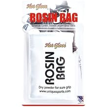 Hot Glove Rosin Bag Baseball & Softball Grip Powder Professional Dry Hand Grip for Pitchers & Hitters Sweat Absorbing Rosin for Bat Grip & All Sports Made in USA