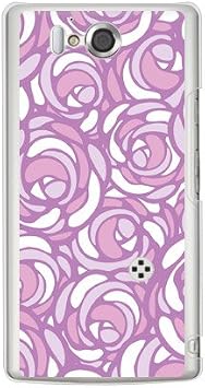 YESNO Rose Pop Pastel Purple Clear / for AQUOS PHONE ZETA SH-09D/docomo DSHA9D-PCCL-201-N216