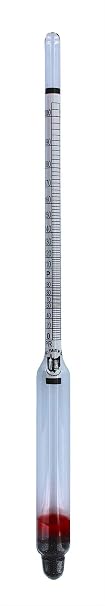 Hydrometer - Alcohol, 0-200 Proof and Tralle