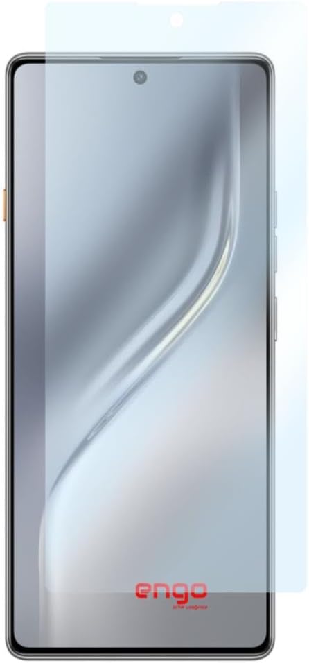 Engo Tecno Camon 40 İle Uyumlu Ekran Koruyucu 9H Temperli Kırılmaz Esnek Nano Cam, Çizilmeye Dayanıklı Koruma, HD Şeffaf