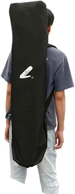 Portable 46inches Longboard Dance Board Backpack | Longboard Carry Bag | Professional for Beginner Longboard Players | Unisex Design for Men, Women, Youth and Adults