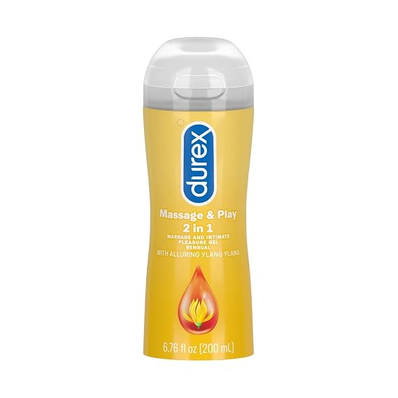 DUREX Massage & Play - 2 in 1 Massage and Intimate Pleasure Gel - Sensual