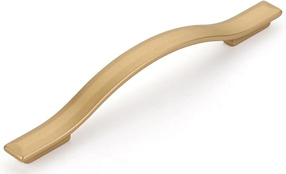 Schaub SkyeVale Collection 6-5/16 in. (160mm) Pull, Signature Satin Brass - 305-SSB