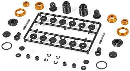 XRAY T4 Alu Shock Absorber - Set - Orange (2)