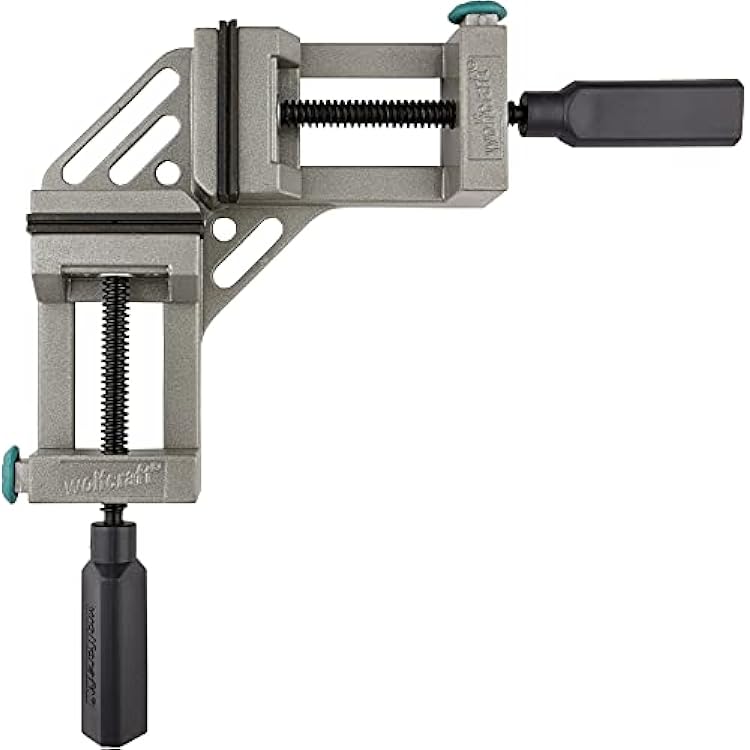 wolfcraft Mobile Clamping - Corner Clamp I 3415000 I For versatile and quick clamping - the third hand for every craftsman