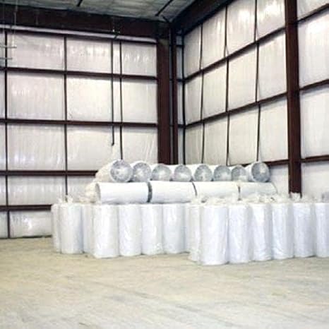 500sqft Reflective Solid White Foil Foam Core 1/4 inch Insulation Barrier 2x250