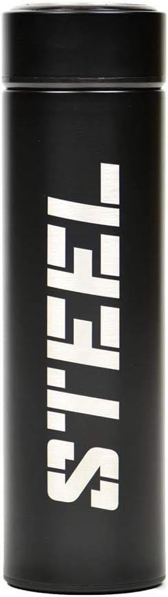 Steel Stainless Steel Water Bottle BPA Free 14oz Insulated