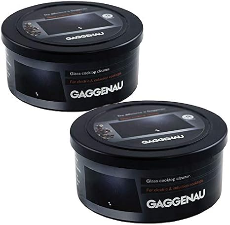 Gaggenau 12010032 Glass Cooktop Cleaner For electric & induction cooktops Set of Two 12-ounce tubs
