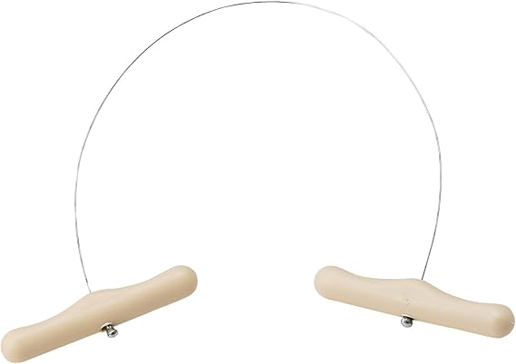 Fantes Cheese Wire Cheese Slicer, Stainless Steel, 12-Inches Long, The Italian Market Original since 1906